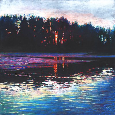 Stillness in the midst by Helen White